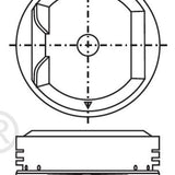 Piston & Pin Set DAIHSTAU HC-E SOHC 16V 4P1045-1.00 - Nason