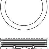 Piston & Pin Set HOLDEN OPEL Z22SE DOHC 16V 4P1057-STD - Nason