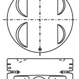 Piston & Pin Set TOYOTA 3SGE DOHC 16V 4P1061-0.50 - Nason