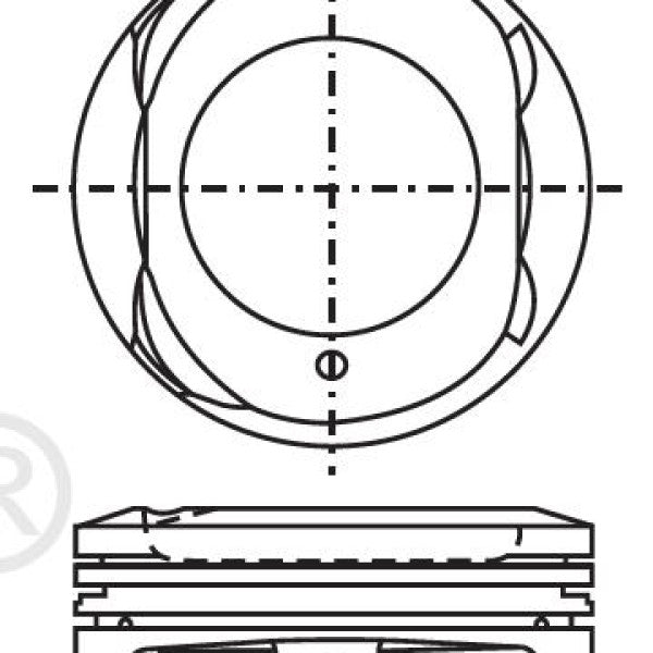 Piston & Pin Set TOYOTA 2AZ DOHC 16V 4P1095-STD - NASON