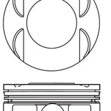 Piston & Pin Set HOLDEN OPEL F18D4 4P1114-STD - Nason