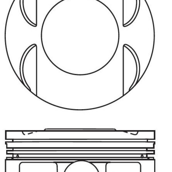 Piston & Pin Set HOLDEN OPEL F18D4 4P1114-STD - NASON