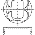 Piston & Pin Set SUZUKI G13BB SOHC 16V 4P1179-STD - NASON