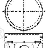 Piston & Pin Set NISSAN L18 4P1181-0.50 - Nason