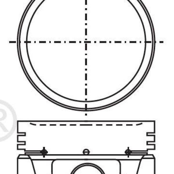 Piston & Pin Set NISSAN L18 4P1181-1.00 - NASON
