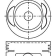 Piston & Pin Set MAZDA FE F8 SOHC 8V 4P1182-0.50 - NASON