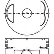 Piston & Pin Set MAZDA FE F8 SOHC 8V FLAT TOP 4P1183-STD - NASON