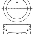 Piston & Pin Set NISSAN H20 1993 ON 4P1205-0.50 - NASON
