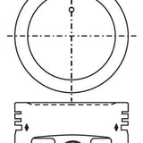 Piston & Pin Set NISSAN H20 1993 ON 4P1205-1.00 - Nason