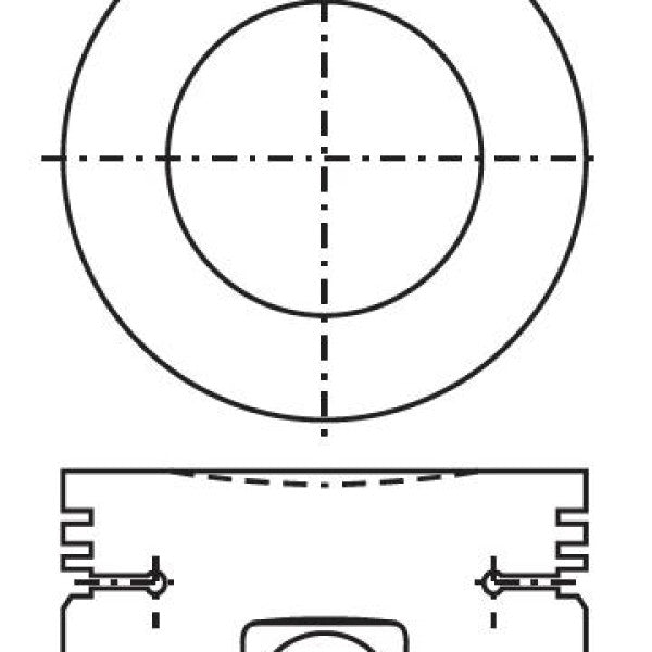 Piston & Pin Set MAZDA MA VC 4P1206-0.50 - NASON