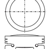 Piston & Pin Set MAZDA NA 4P1207-1.00 - Nason