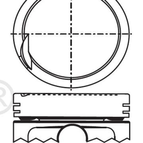 Piston & Pin Set HYUNDAI G4EK SOHC 12V 4P1210-1.00 - Nason