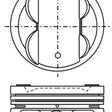 Piston & Pin Set TOYOTA 4AGE Dish Top 18mm Pin 4P1216-1.00 - NASON