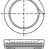 Piston & Pin Set DAEWOO G15MF SOHC 8V 4P1236-1.00 - Nason