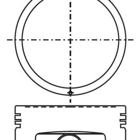Piston & Pin Set NISSAN KA24E PRESS FIT PIN 4P1239-STD - Nason