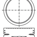 Piston & Pin Set HOLDEN ISUZU 4ZE1 SOHC 8V 4P1242-STD - Nason
