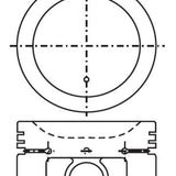 Piston & Pin Set NISSAN E16 SOHC 4P1243-1.00 - Nason