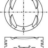 Piston & Pin Set MAZDA B6 DOHC 16V 4P1247-0.50 - Nason
