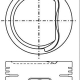 Piston & Pin Set TOYOTA 3A 3AC 4P1251-1.00 - Nason