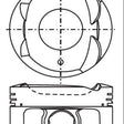Piston & Pin Set TOYOTA 1NZ-FE 2NZ-FE 4P1255-STD - NASON