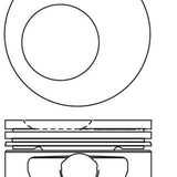 Piston & Pin Set HOLDEN OPEL C20SE X20SE 4P1262-0.50 - Nason