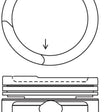 Piston & Pin Set HOLDEN C16SE DISH TOP 4P1267-STD - NASON