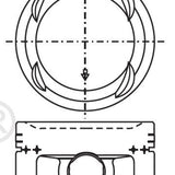 Piston & Pin Set HONDA F22A 4P1274-0.50 - Nason