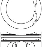 Piston & Pin Set HOLDEN C20SE C22SE 4P1277-0.50 - Nason