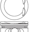 Piston & Pin Set HOLDEN C20SE C22SE 4P1277-STD - NASON