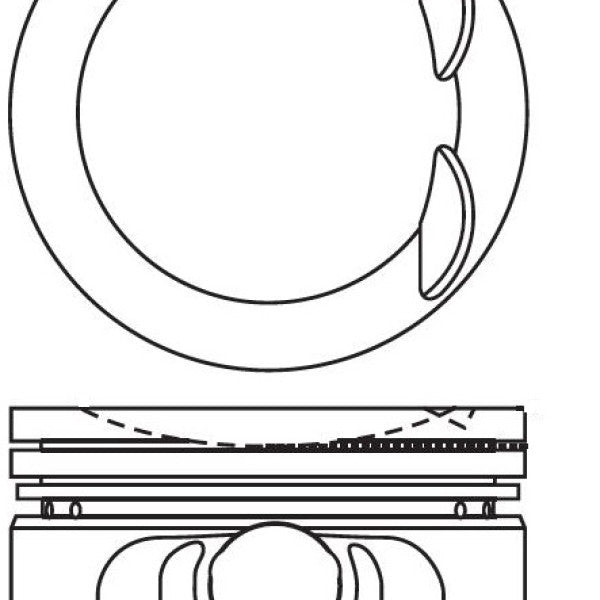 Piston & Pin Set HOLDEN C20SE C22SE 4P1277-STD - NASON