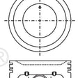 Piston & Pin Set NISSAN QG18DE DISH TOP 4P1283-STD - NASON