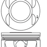 Piston & Pin Set HOLDEN Z18XER 4P1287-0.50 - Nason