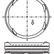 Piston & Pin Set HONDA L15A7 SOHC 16V 4P1290-STD - NASON