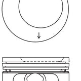 Piston & Pin Set HOLDEN OPEL C20NE C20LE 4P1295-STD - Nason