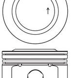 Piston & Pin Set HOLDEN Z14XE DOHC 16V 4P1299-STD - Nason