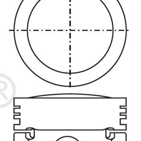 Piston & Pin Set MAZDA NA SOHC 8V 22MM PIN 4P1300-1.00 - NASON