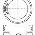 Piston & Pin Set MITSUBISHI 4G32 CHAIN DRIVE 4P1310-1.00 - NASON