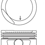 Piston & Pin Set HOLDEN OPEL C16SE 4P1344-1.00 - Nason