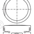 Piston & Pin Set MAZDA TC PRESS FIT PIN 4P1354-0.50 - NASON
