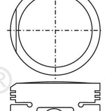 Piston & Pin Set MAZDA TC PRESS FIT PIN 4P1354-1.00 - Nason