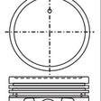 Piston & Pin Set PROTON S4PH 4P1367-STD - NASON