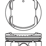 Piston & Pin Set NISSAN MR20DE 4P1407-0.50 - Nason