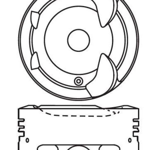 Piston & Pin Set TOYOTA 1NZFE UP TO 8/2002 4P1415-STD - NASON