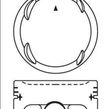 Piston & Pin Set HONDA D16Y7 4P1418-STD - Nason