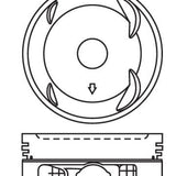 Piston & Pin Set HONDA F23A1 4P1426-0.50 - Nason