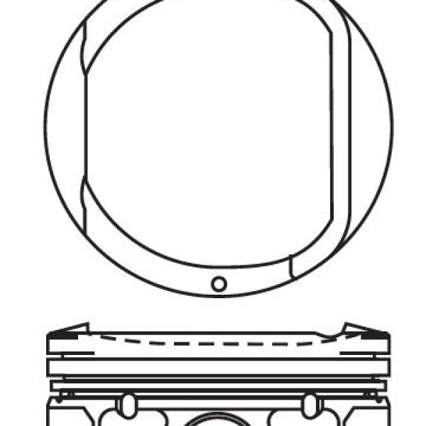Piston & Pin Set NISSAN HR15DE 4P1433-0.75 - NASON