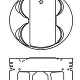 Piston & Pin Set HONDA H22A4 4P1435-0.50 - Nason