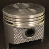 Piston & Pin Set CHEV 153 4CYL FLAT TOP 4P1444-0.75 - SILVOLITE