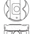 Piston & Pin Set TOYOTA 2ZZ-GE 4P1468-0.50 - NASON