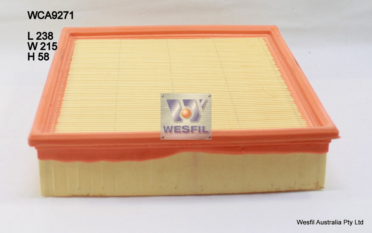 Air Filter Fits Ford WCA9271 - Wesfil